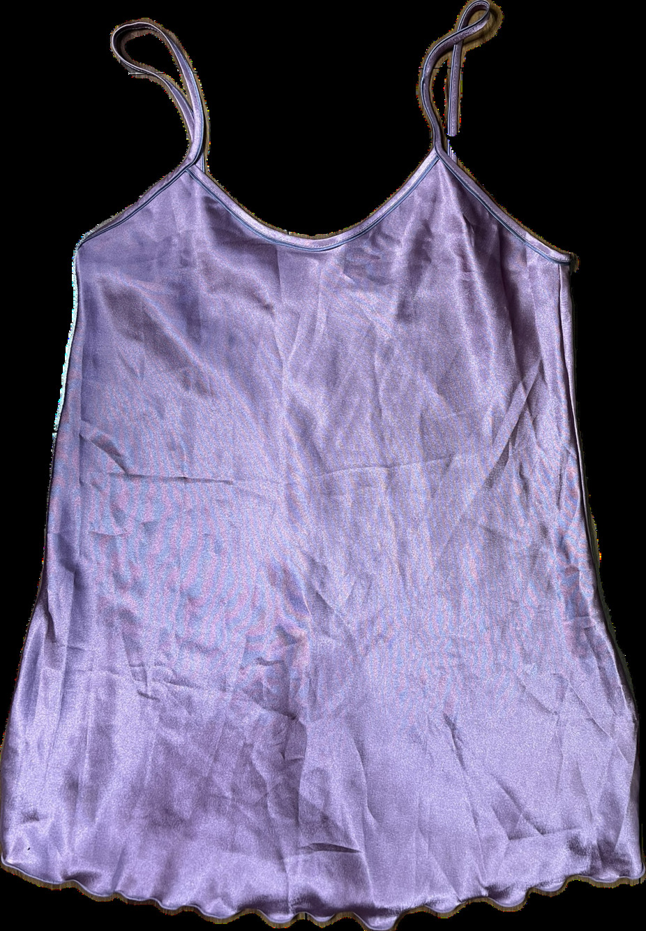 St. Bernard nightwear silky sleeveless nighty top mini dress lilac purple 16